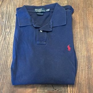 Polo by Ralph Lauren Long Navy Polo shirt XL